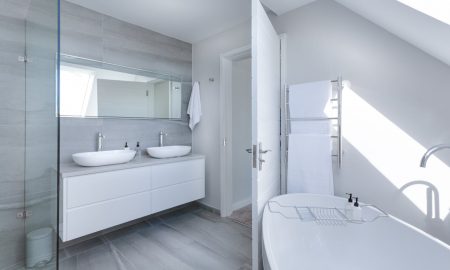 clean bathroom